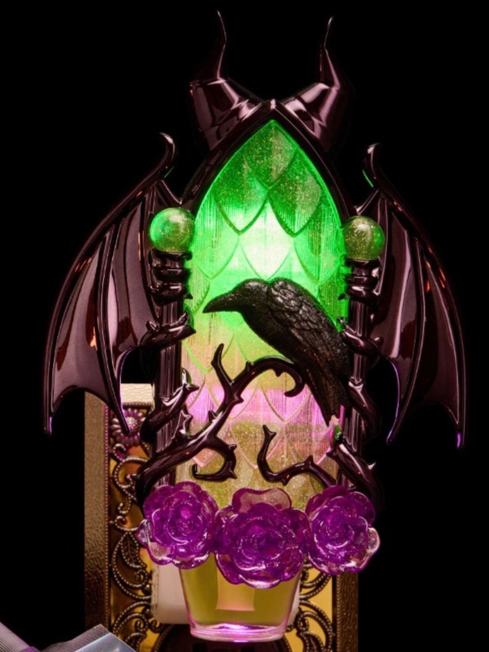 NEW Bath and Body Works Maleficent dragon wallflower plug in